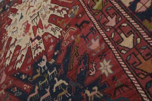 Vintage Anadolu Sumak Yolluk 135 x 295 cm