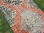 Vintage Türk Halı Yolluk 89 x 391 cm