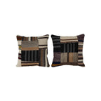 Patchwork Kırlent Kılıfı 2'li Set 50 x 50 cm
