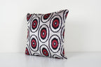 İpek Ikat Kadife Kırlent Kılıfı 46 x 46 cm