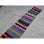 Vintage Kilim Yolluk 47 x 248 cm