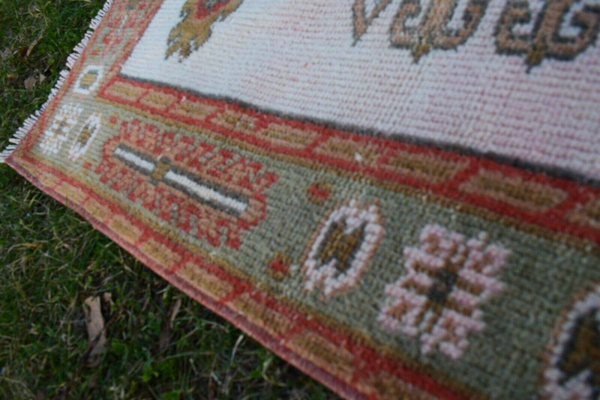 Vintage Uşak Yolluk 133 x 377 cm