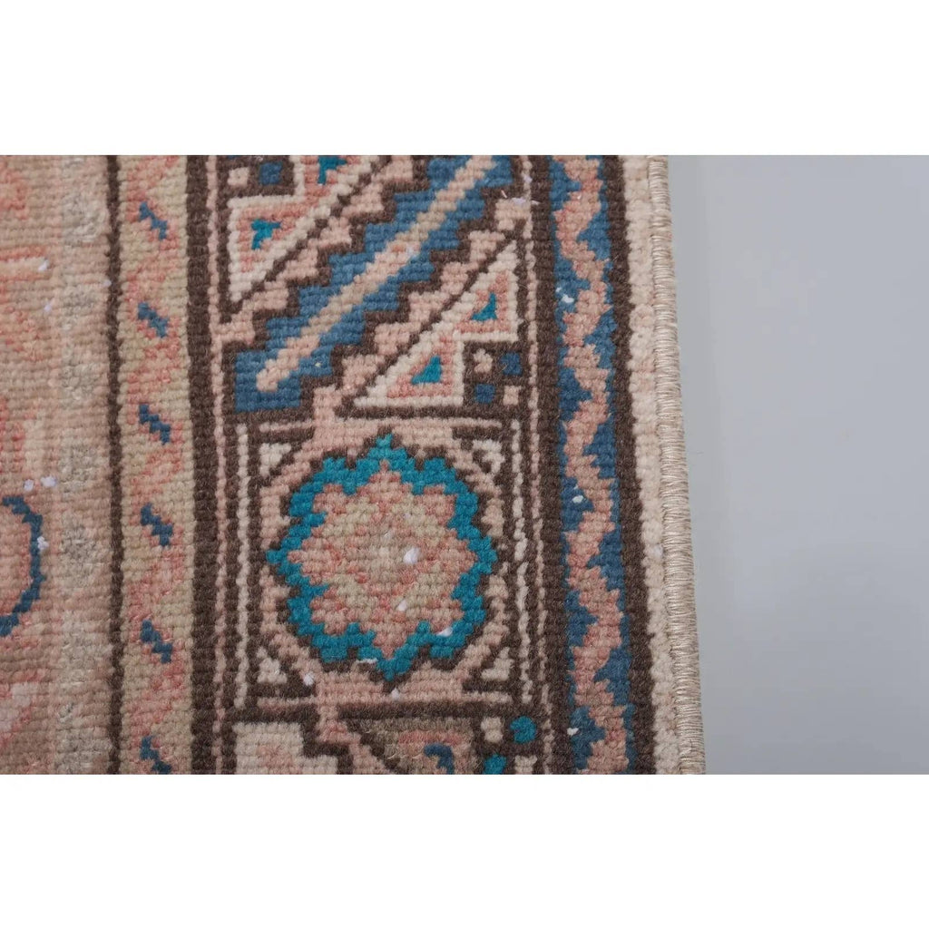 Vintage Kafkas Halı Yolluk 97 x 417 cm