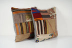 Patchwork Kırlent Kılıfı 2'li Set 50 x 50 cm