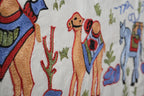 El İşlemesi Suzani Yolluk 50 x 185 cm