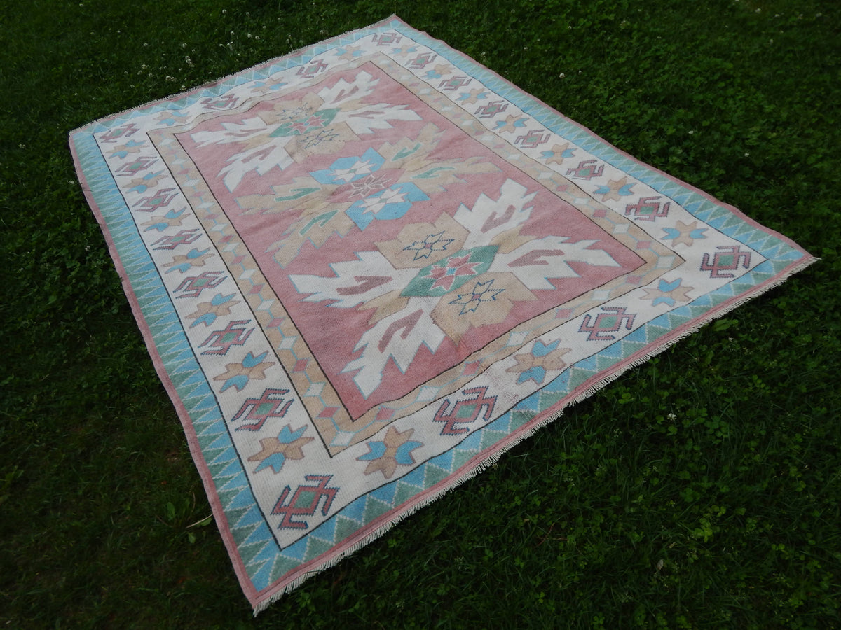 Vintage Uşak Halı 170 x 216 cm
