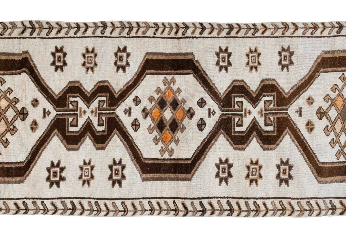 Vintage Herki Halı Yolluk 117 x 368 cm