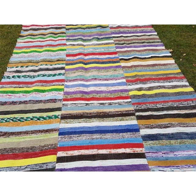 Vintage Anadolu Kilim 200 x 373 cm