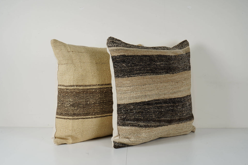 Kilim Kırlent Kılıfı 2'li Set 60 x 60 cm