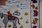 El İşlemesi Suzani Yolluk 51 x 190 cm