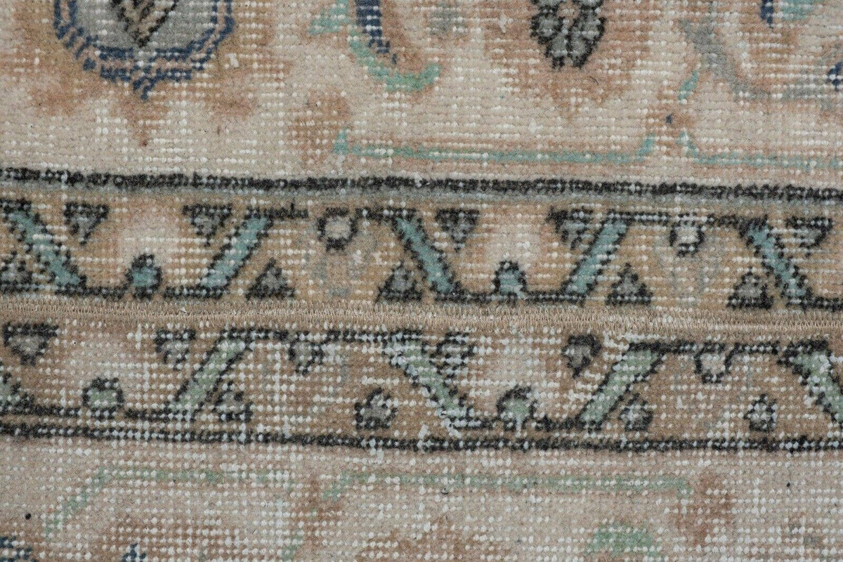 Vintage Türk Yastık Halı 2'li Set 101 x 103 cm