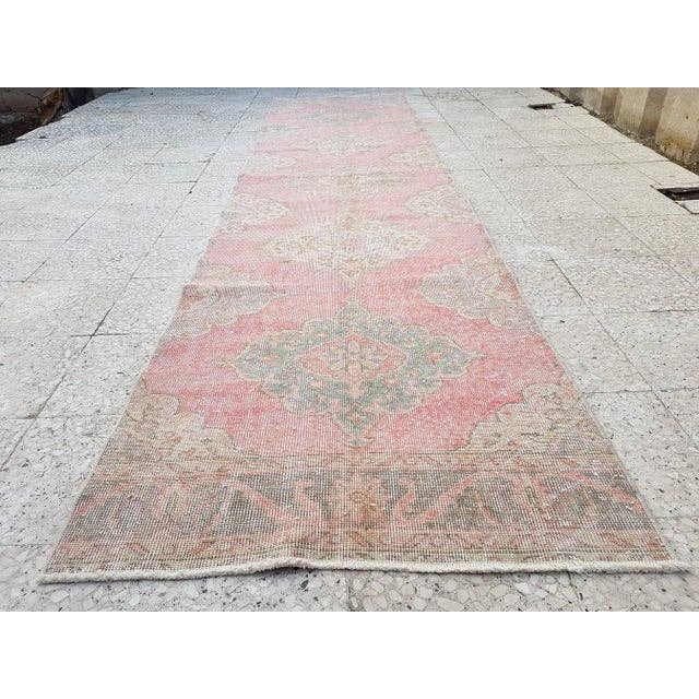 Vintage Uşak Yolluk 89 x 370 cm