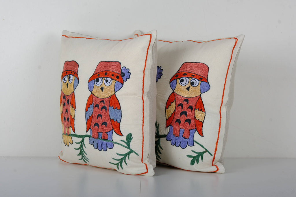 Suzani Kırlent Kılıfı 2'li Set 44 x 47 cm