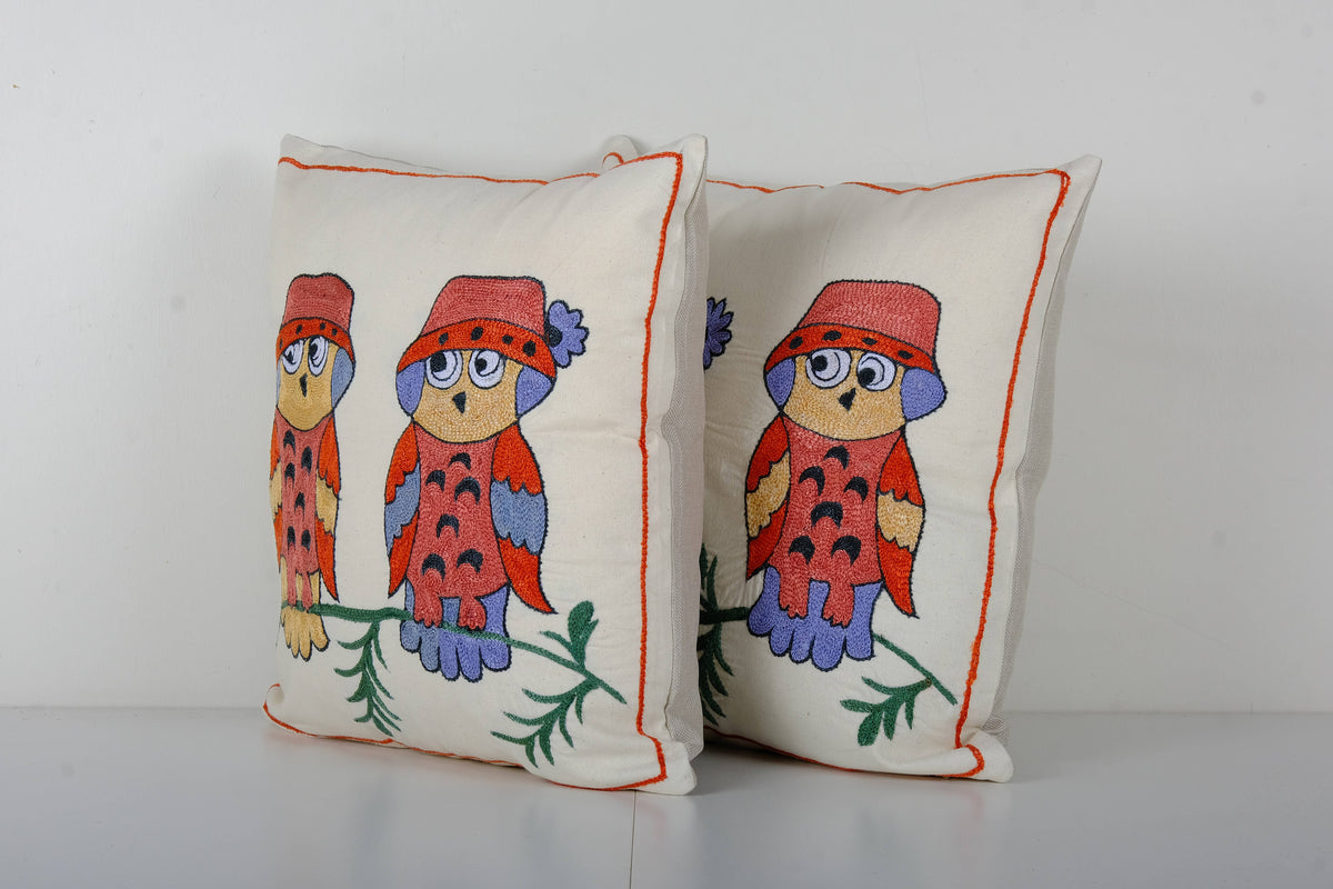 Suzani Kırlent Kılıfı 2'li Set 44 x 47 cm