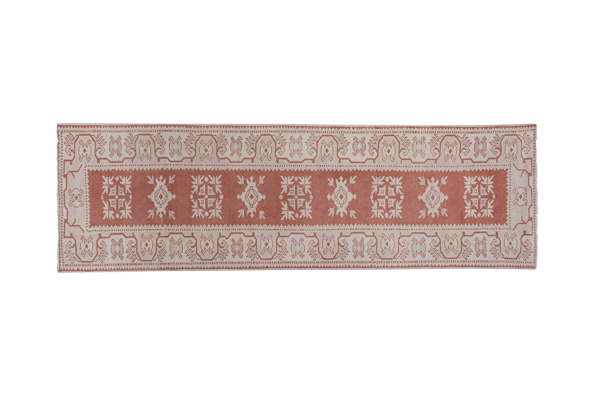 Vintage Milas Halı Yolluk 90 x 293 cm