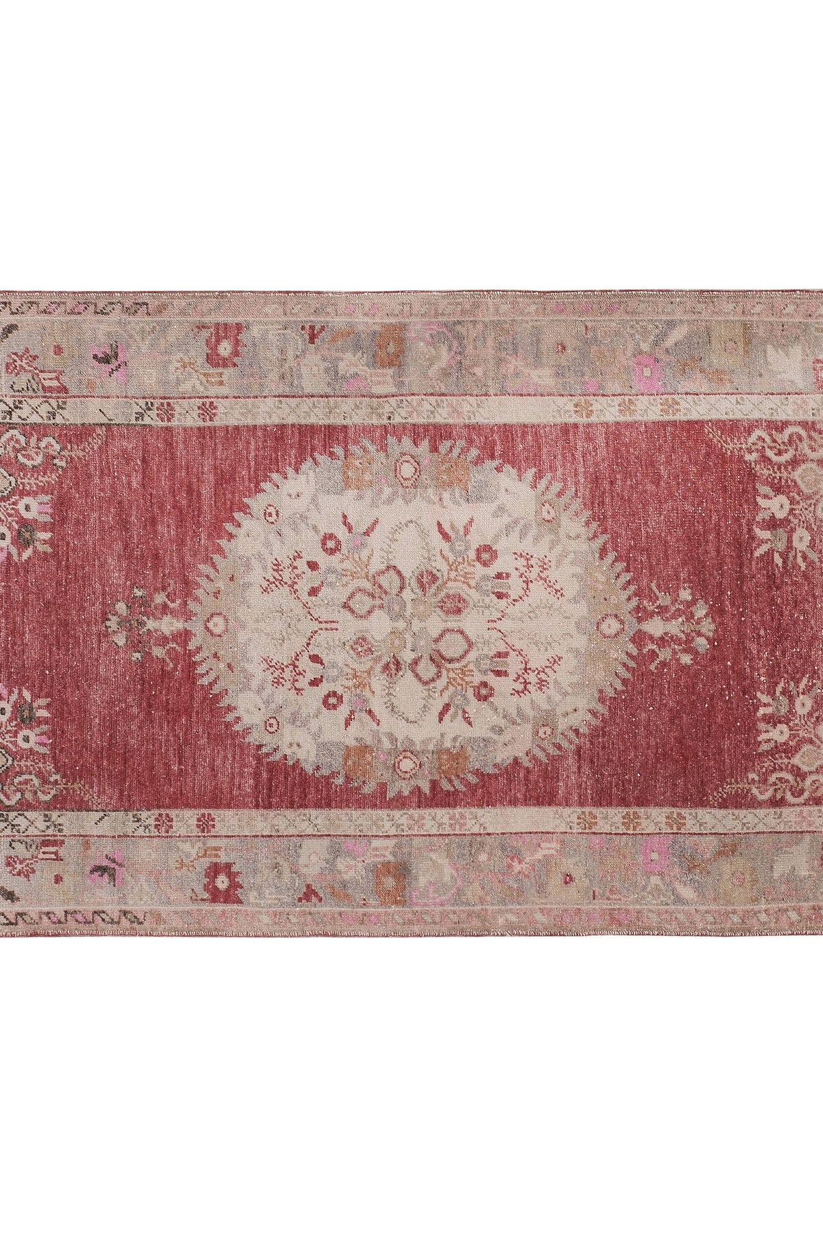 Vintage Uşak Halı 113 x 207 cm