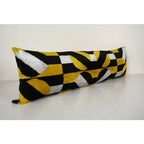 İpek Ikat Kadife Kırlent Kılıfı 40 x 121 cm
