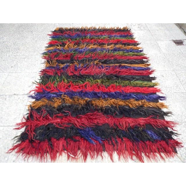 Vintage Türk Tulu Halı 115 x 173 cm