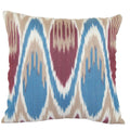 İpek Ikat Kadife Kırlent Kılıfı 31 x 33 cm