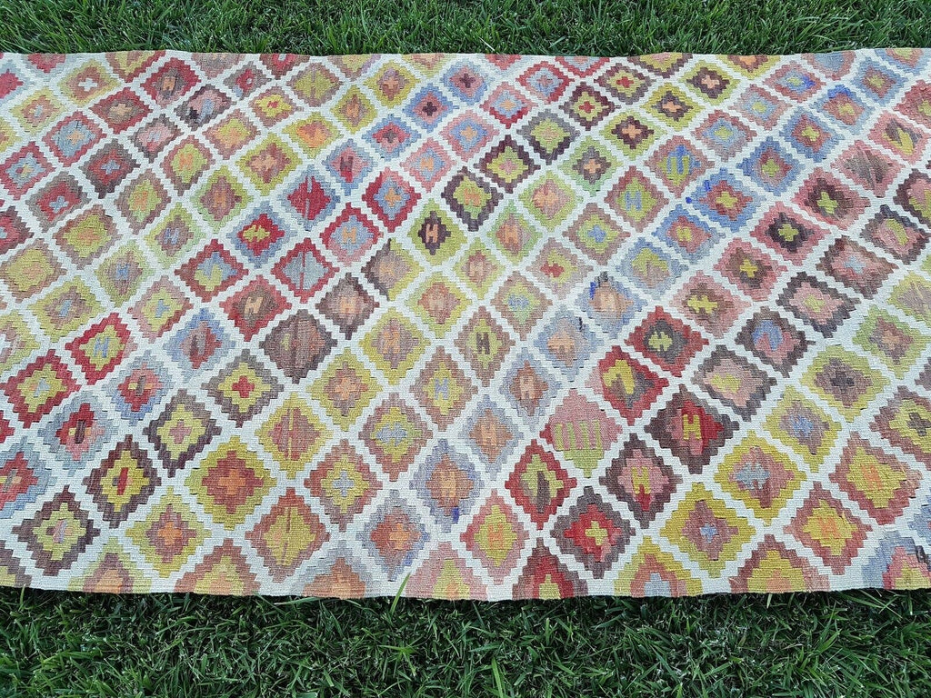 Vintage Türk Halı Yolluk 100 x 495 cm
