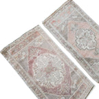 Vintage Türk Yastık Halı 2'li Set 54 x 97 cm