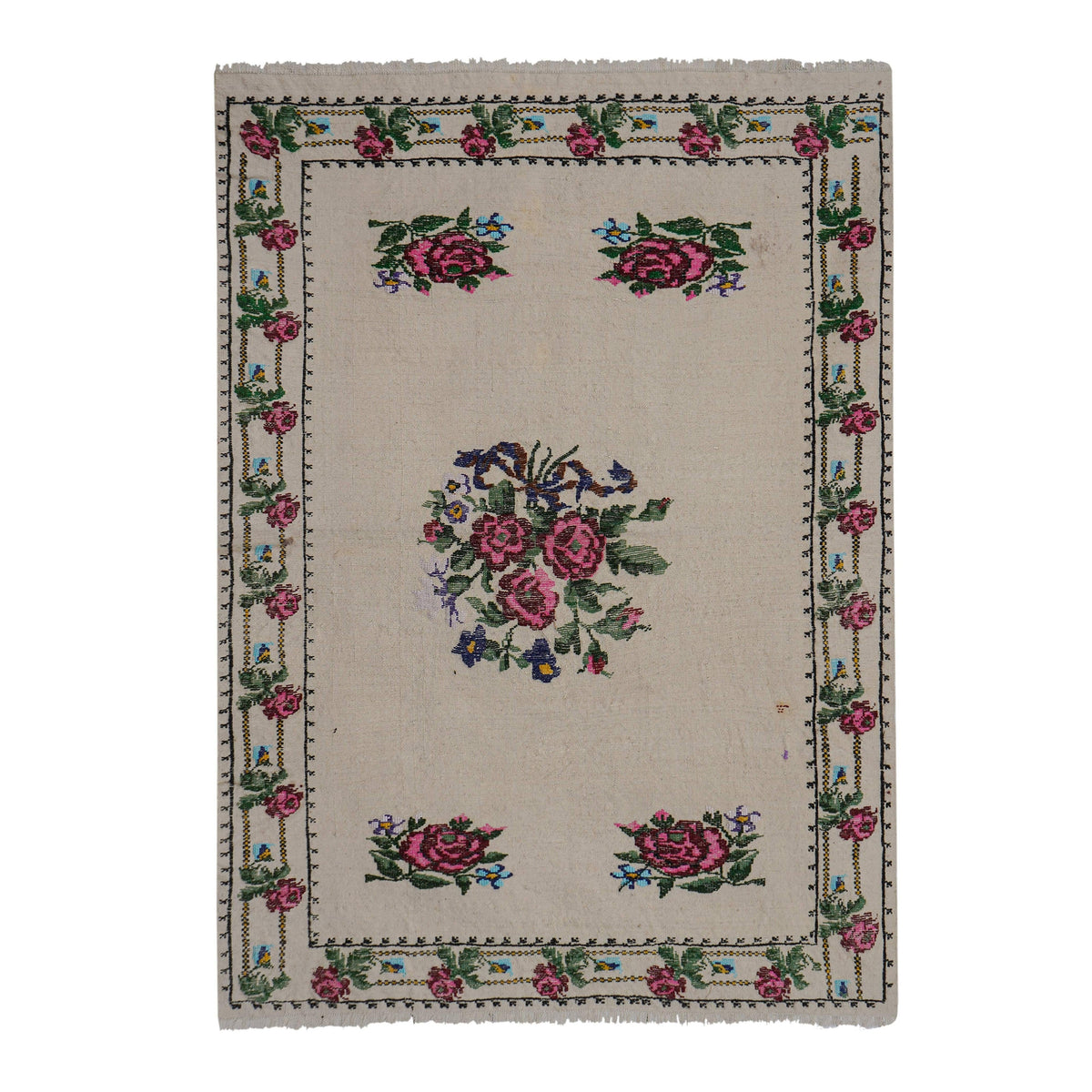 Vintage Kilim 94 x 134 cm