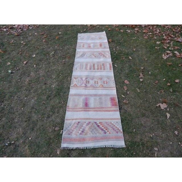 Vintage Kilim Yolluk 76 x 290 cm