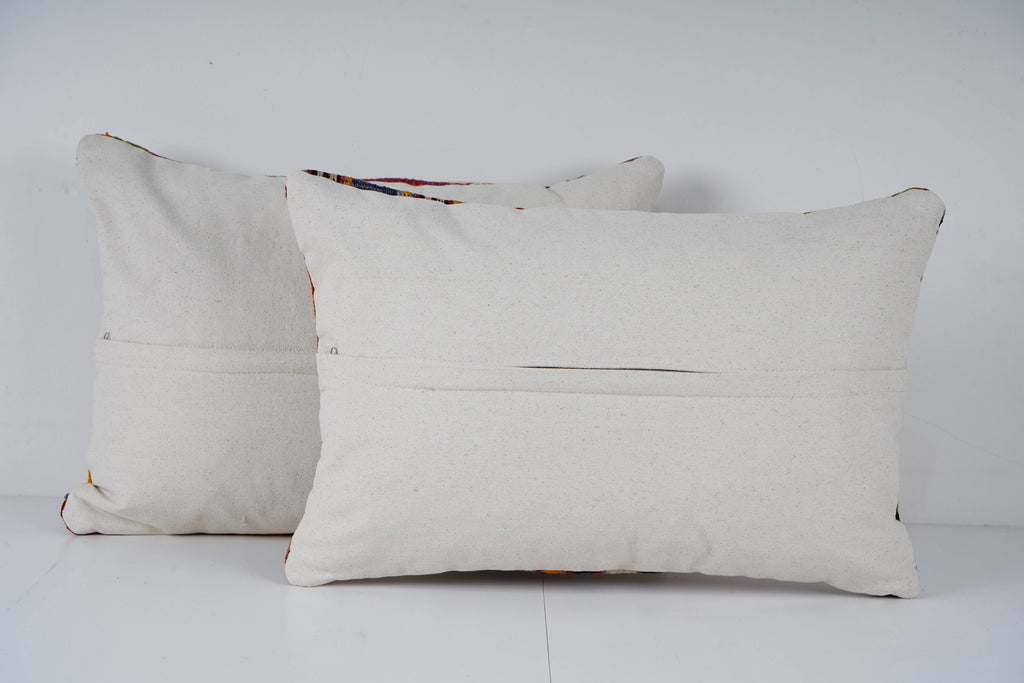 Kilim Kırlent Kılıfı 2'li Set 40 x 60 cm