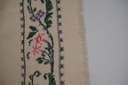 Vintage Aubusson Çiçek Desenli Kilim 160 x 250 cm