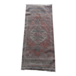 Vintage Türk Halı 44 x 98 cm