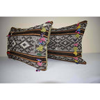 Kilim Kırlent Kılıfı 2'li Set 40 x 60 cm