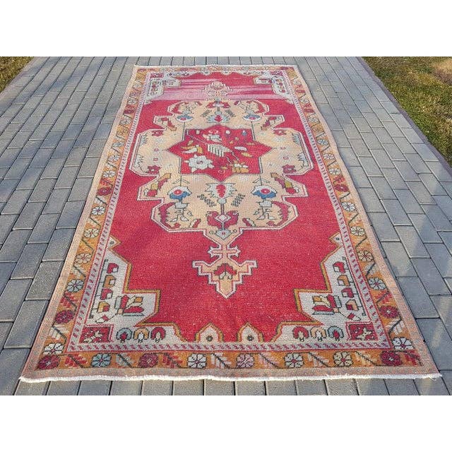 Vintage Türk Halı 143 x 273 cm