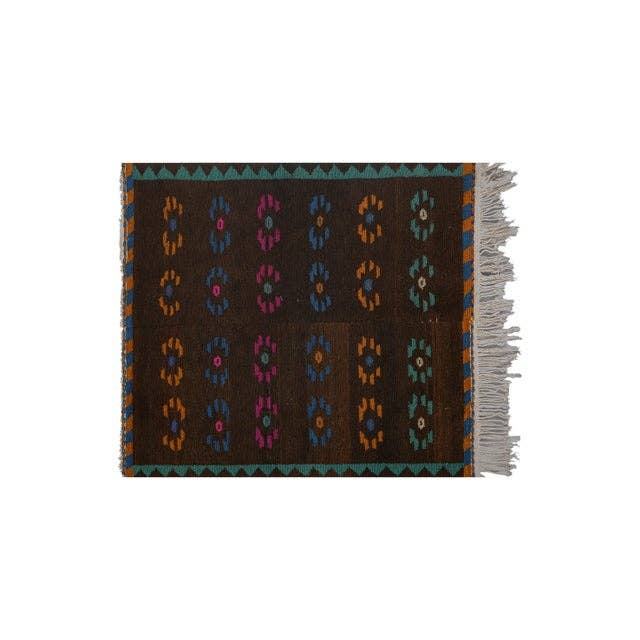 Vintage Türk Tulu Halı 120 x 140 cm
