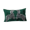 İpek Ikat Kadife Kırlent Kılıfı 40 x 60 cm