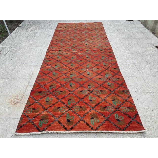Vintage Uşak Halı 118 x 306 cm
