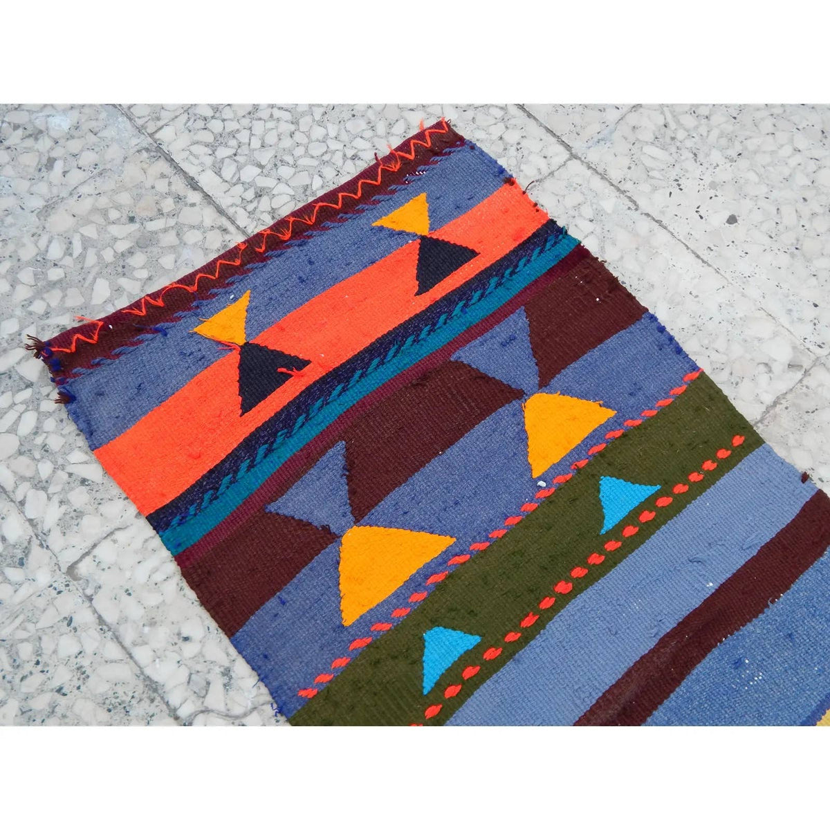 Vintage Kilim Yolluk 47 x 248 cm
