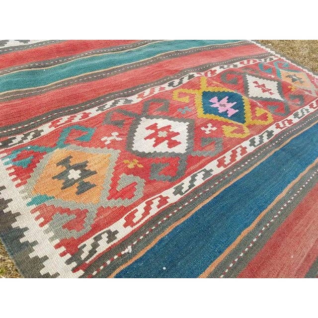 Vintage Kafkas Kilim Yolluk 154 x 347 cm
