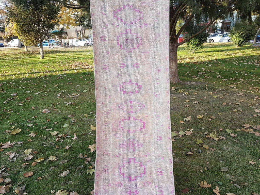 Vintage Herki Halı Yolluk 63 x 425 cm
