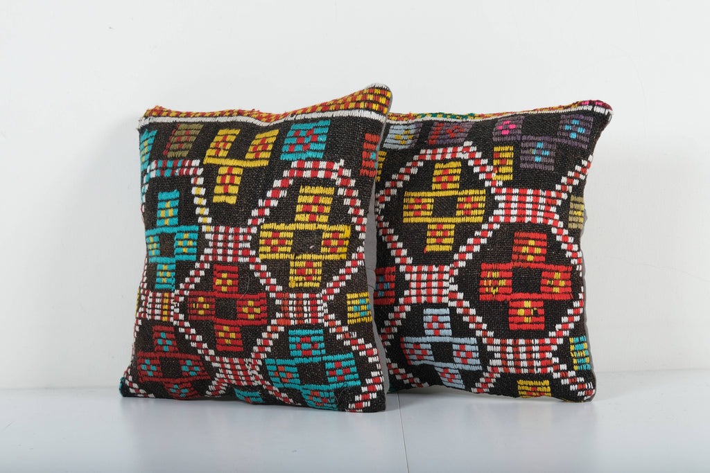 Kilim Kırlent Kılıfı 2'li Set 40 x 40 cm