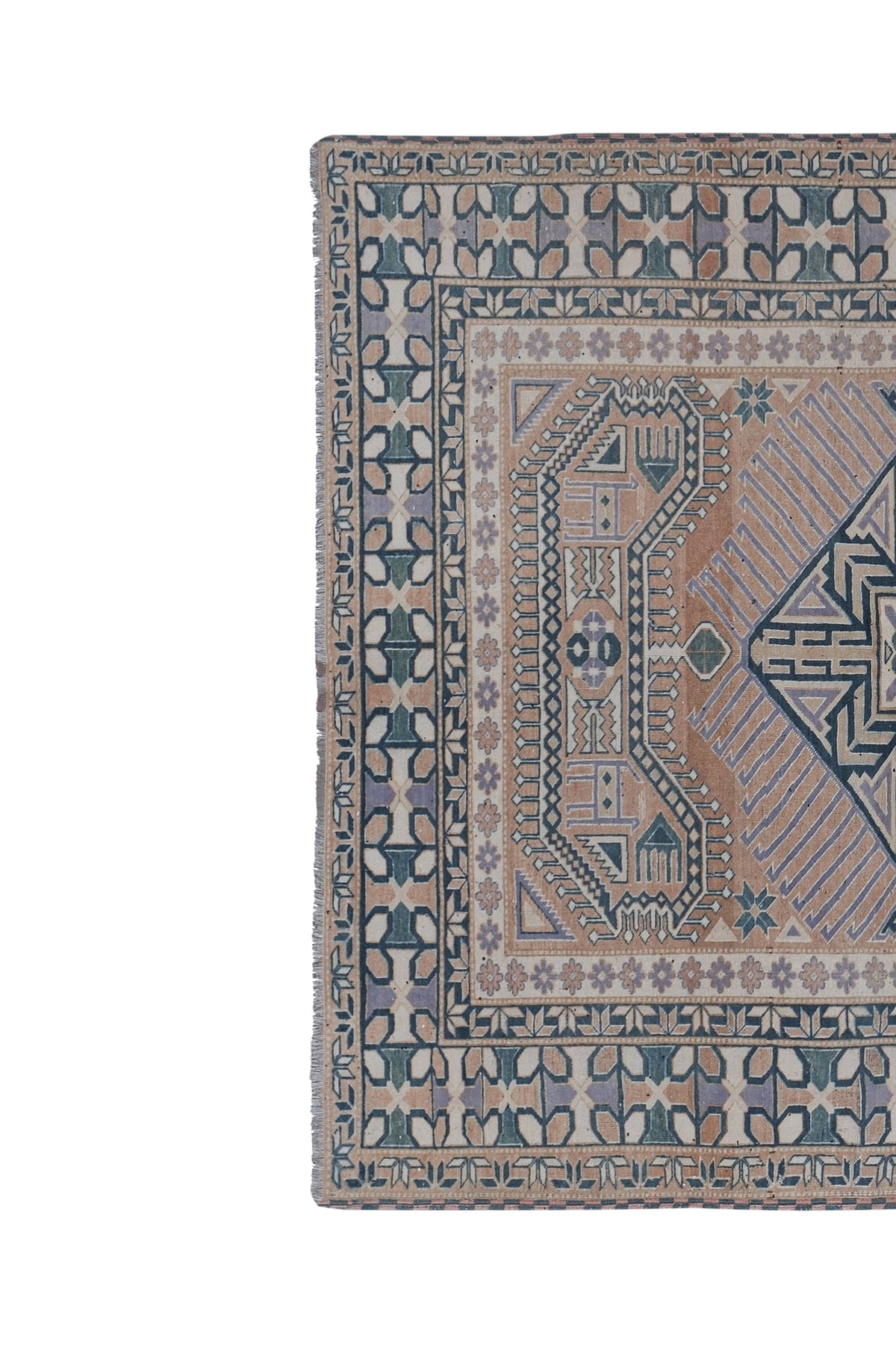 Vintage Uşak Halı 183 x 193 cm