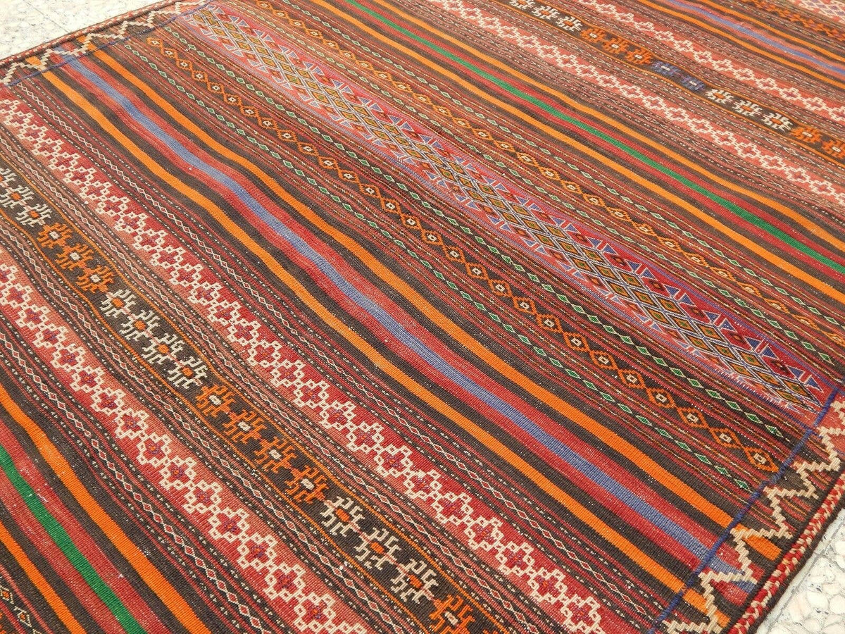 Vintage Kilim 129 x 294 cm