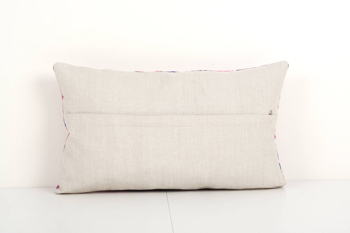 Özbek Baskılı Kırlent Kılıfı 30 x 50 cm
