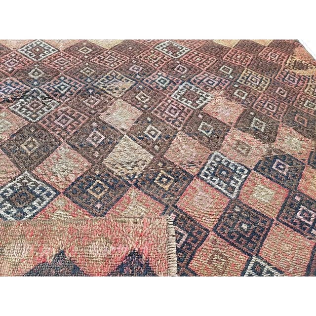 Vintage Türk Sumak Halı 128 x 190 cm