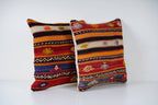 Kilim Kırlent Kılıfı 2'li Set 50 x 50 cm