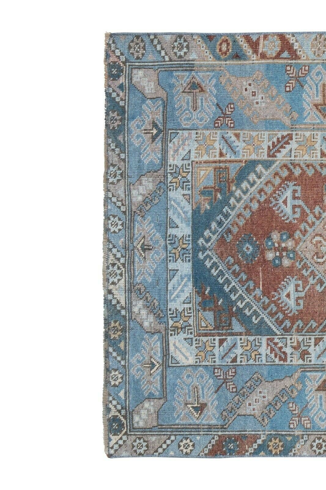 Vintage Uşak Halı 117 x 186 cm