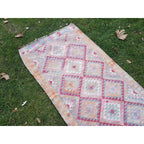 Vintage Herki Kilim Yolluk 80 x 300 cm