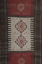 Vintage Sumak Kilim 107 x 185 cm