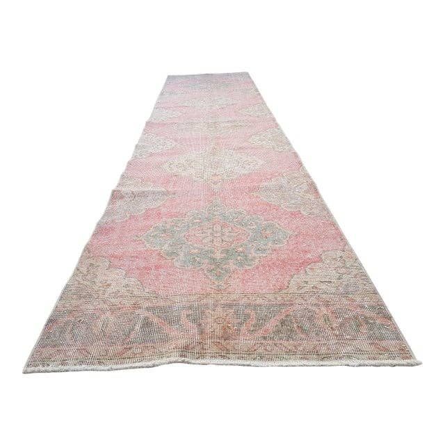 Vintage Uşak Yolluk 89 x 370 cm