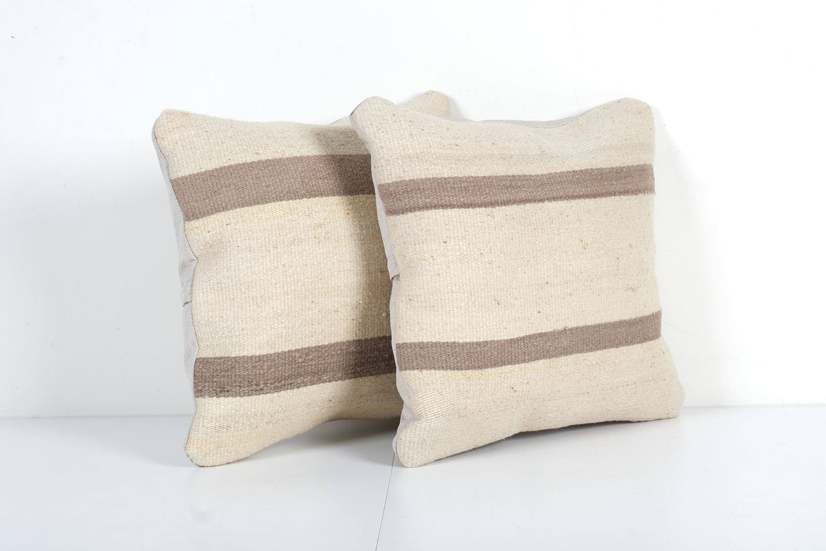 Kilim Kırlent Kılıfı 2'li Set 40 x 40 cm