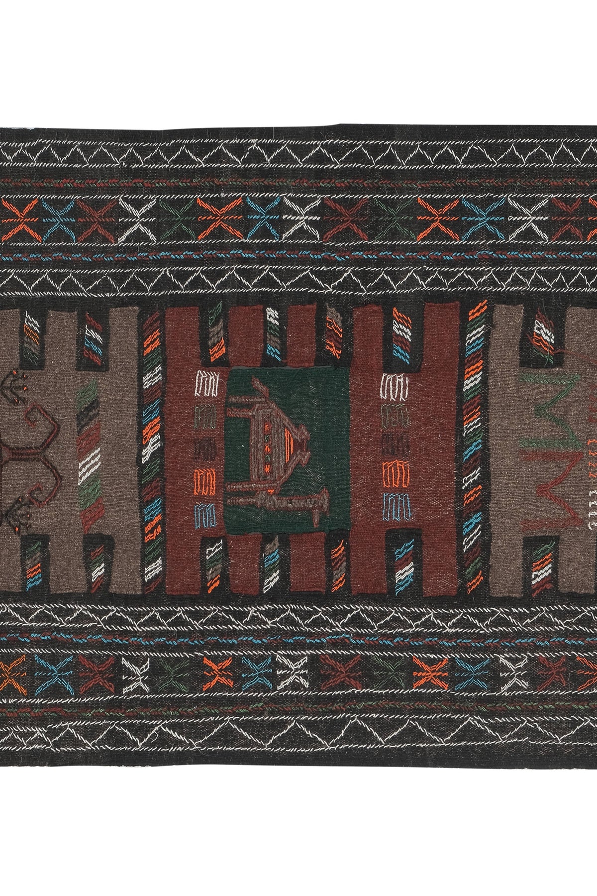 Vintage Sumak Kilim 112 x 190 cm